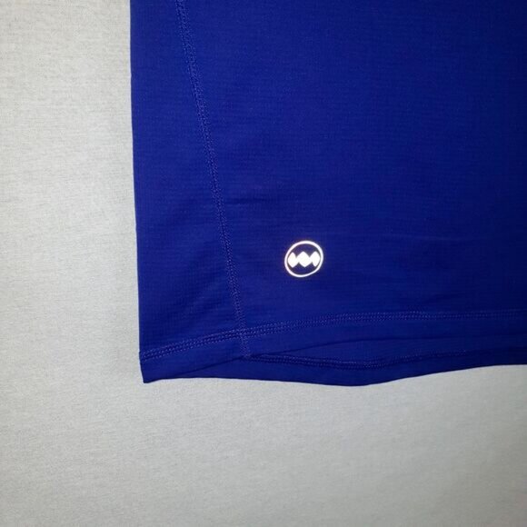 Janji Short Sleeve T-Shirt Womens S Blue Running Moisture-Wick Gym Workout - Picture 4 of 11